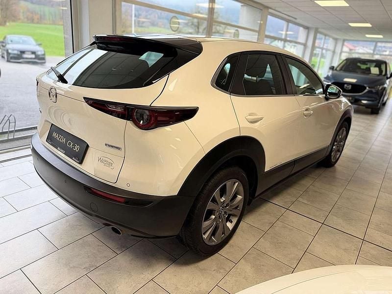 Gebraucht Mazda CX-30 Comfort 122 PS (89 kW) 2021 Weiß SUV