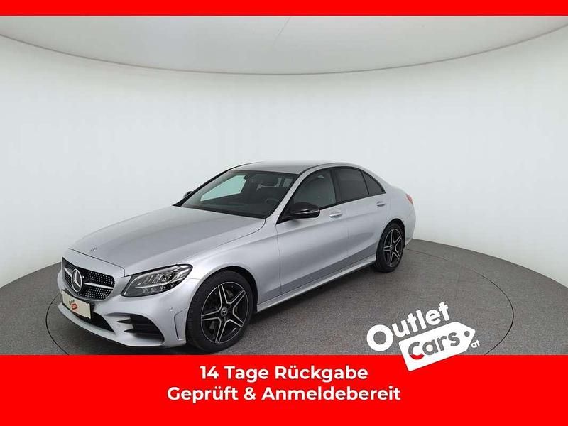 Gebraucht Mercedes C180 AMG line 122 PS (89 kW) 2021 Silber Limousine
