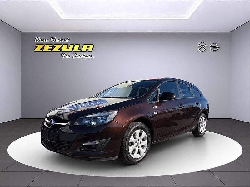 Gebraucht Opel Astra Edition 110 PS (80 kW) 2015 Braun Limousine