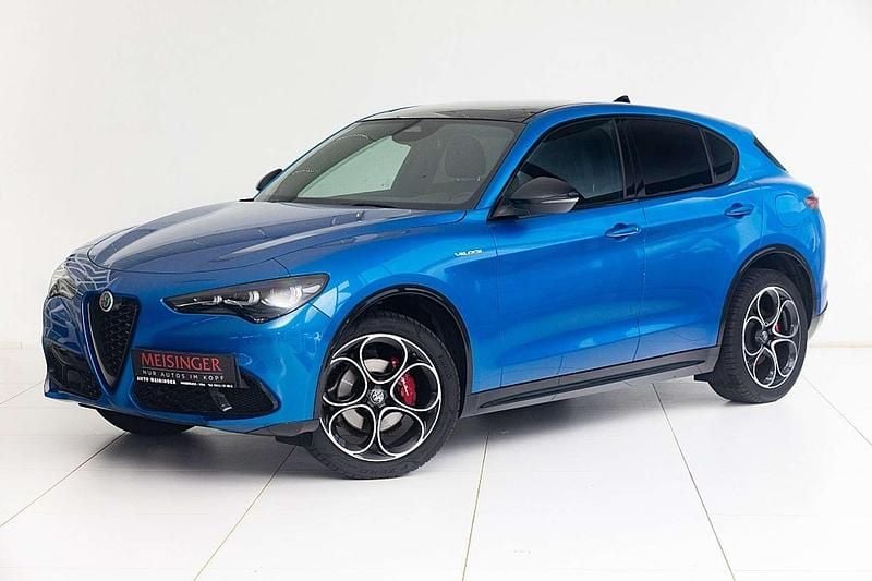 Gebraucht Alfa Romeo Stelvio Sprint 280 PS (205 kW) 2024 Blau SUV