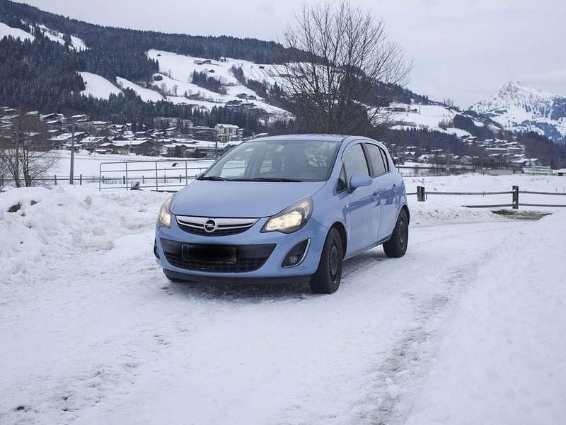 Gebraucht Opel Corsa Edition 69 PS (50 kW) 2015 Blau Kleinwagen