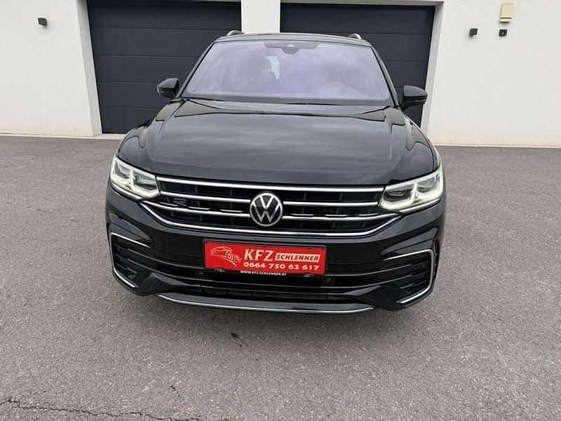 Gebraucht VW Tiguan R-line 150 PS (110 kW) 2021 Schwarz SUV