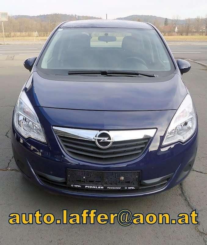 Gebraucht Opel Meriva Selection 101 PS (74 kW) 2013 Blau Van / Kleinbus