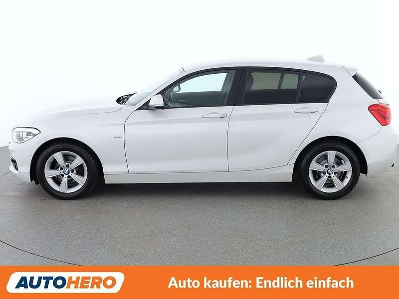 Gebraucht BMW 116 Sport Line 116 PS (85 kW) 2017 Weiß Kleinwagen