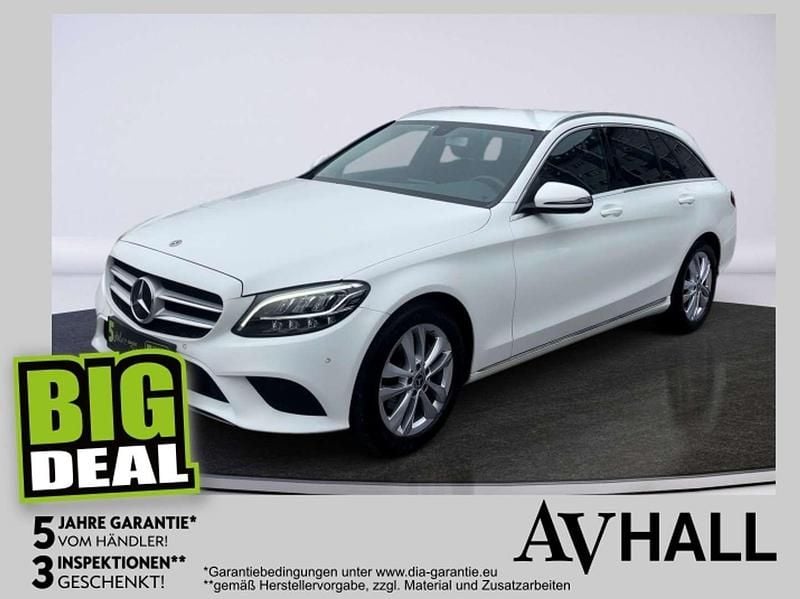 Weiß Gebraucht 2019 Mercedes C200 Business Kombi | € 18.690 (Fairer Preis) - Bild 1/4