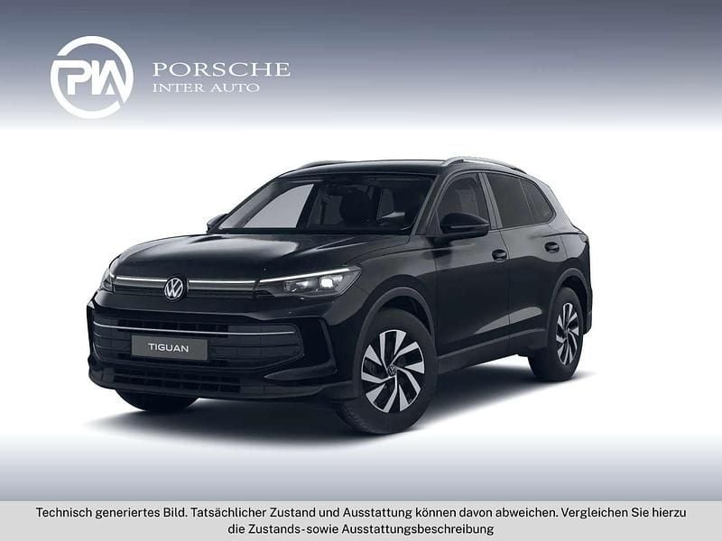 Schwarz metallic Neu 2025 VW Tiguan SUV | € 43.490 (Superpreis) - Bild 1/4