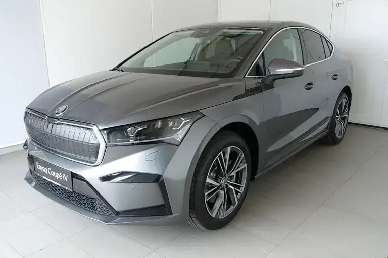 Mittelgrau metallic Gebraucht 2023 Skoda Enyaq iV SUV | € 39.990 (Guter Preis) - Bild 1/4