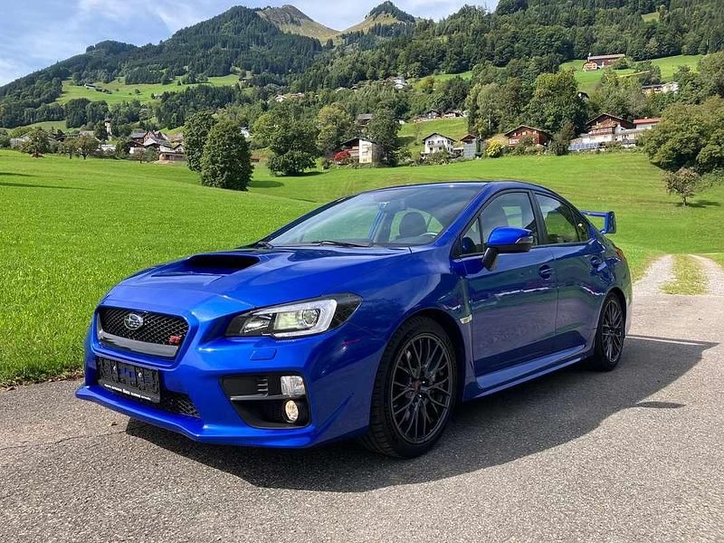Blau Gebraucht 2017 Subaru WRX STI Exclusive+ Limousine | € 44.500 - Bild 1/4