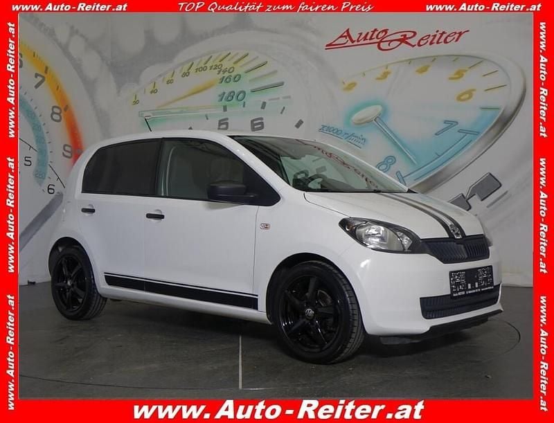 Gebraucht Skoda Citigo 60 PS (44 kW) 2015 Weiß weiß  metallic Kleinwagen