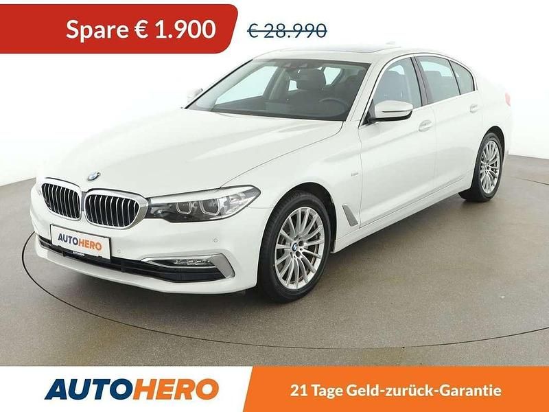 Weiß Gebraucht 2017 BMW 520 Luxury Line Limousine | € 27.090 (Superpreis) - Bild 1/3
