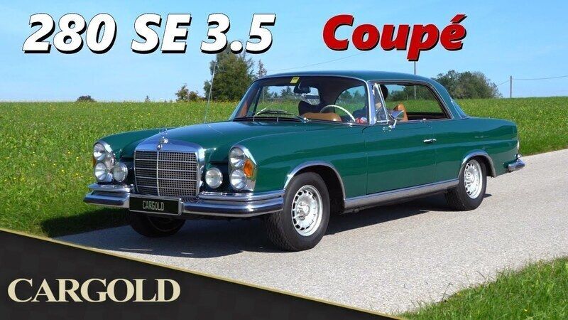 Gebraucht Mercedes 280 SE 200 PS (147 kW) 1970 Grün Coupé
