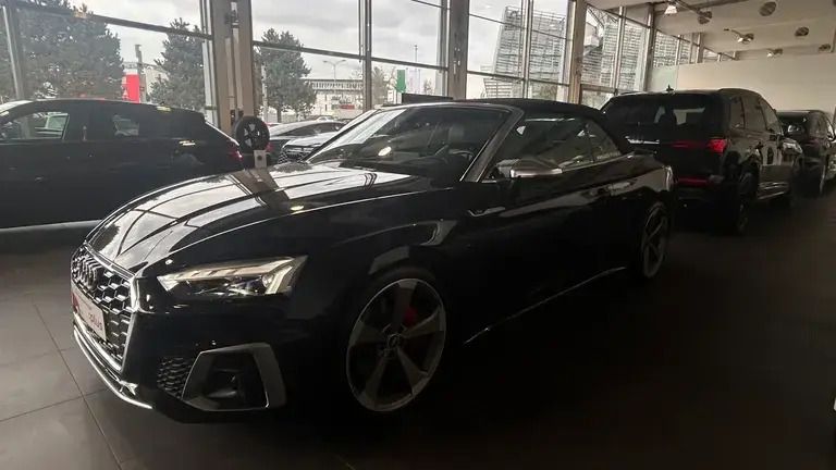 Schwarz metallic Gebraucht 2021 Audi S5 Cabriolet S-Line Cabrio | € 89.500 - Bild 1/4