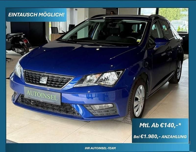 Blau Gebraucht 2020 Seat Leon Reference Kombi | € 9.900 (Guter Preis) - Bild 1/4