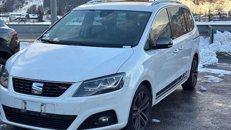 Gebraucht Seat Alhambra FR-Line 150 PS (110 kW) 2020 Weiß Van / Kleinbus