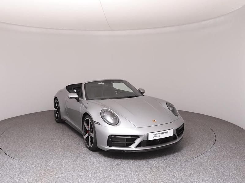 Neu Porsche 911 Carrera S 450 PS (330 kW) 2025 Hellgrau  metallic Cabrio