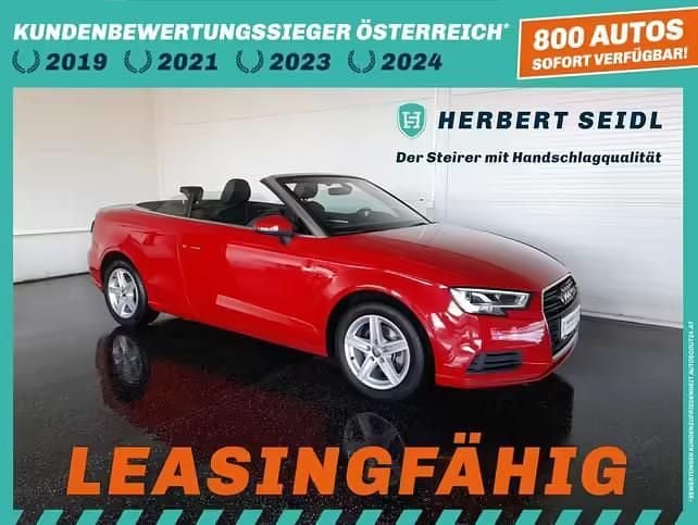 Rot Gebraucht 2020 Audi A3 Cabriolet Design Cabrio | € 23.880 (Fairer Preis) - Bild 1/4