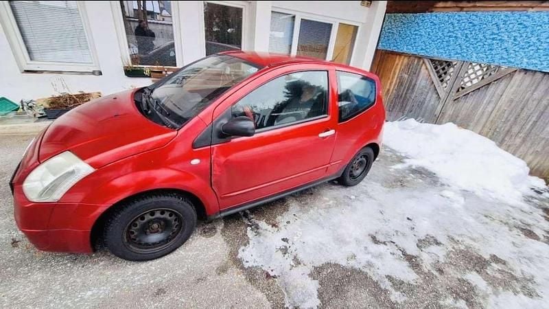 Gebraucht Citroën C2 60 PS (44 kW) 2004 Rot Kleinwagen