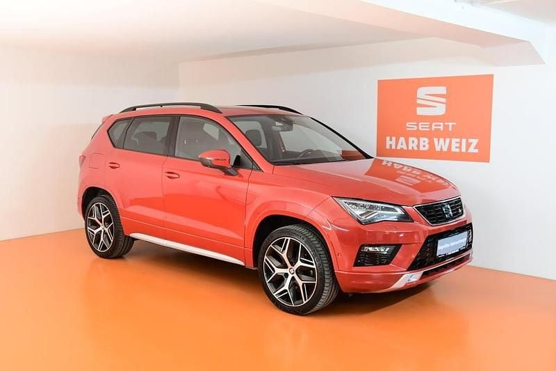 Mittelrot metallic Gebraucht 2018 Seat Ateca 4Drive SUV | € 20.980 (Guter Preis) - Bild 1/4