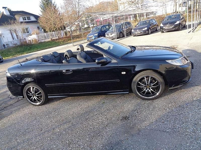 Gebraucht Saab 9-3 Cabriolet Linear 150 PS (110 kW) 2009 Schwarz Cabrio