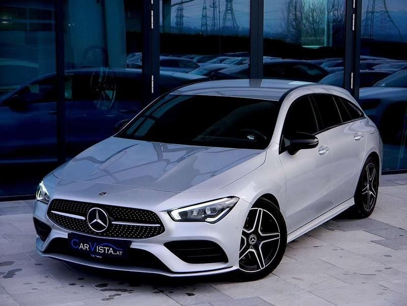 Gebraucht Mercedes CLA200 AMG line 150 PS (110 kW) 2020 Silber Kombi
