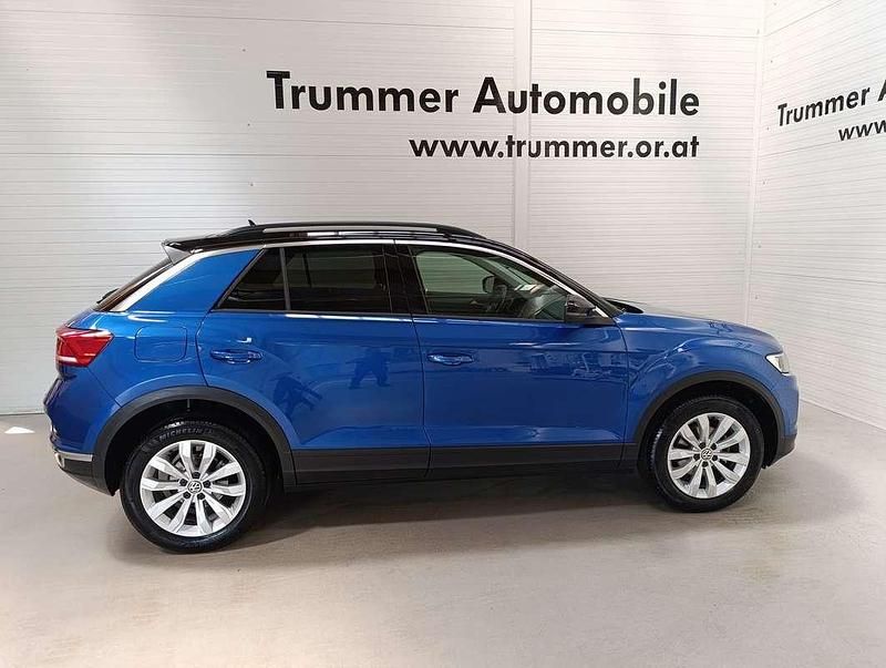 Gebraucht VW T-Roc Design 116 PS (85 kW) 2020 Mittelblau  metallic SUV