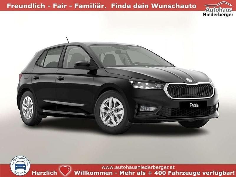 Neu Skoda Fabia Selection 116 PS (85 kW) 2025 Schwarz Kleinwagen