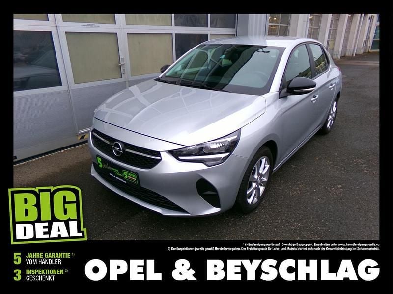 Gebraucht Opel Corsa Edition 75 PS (55 kW) 2022 Aluminium silber (m2) Kleinwagen