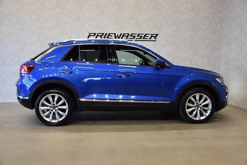 Gebraucht VW T-Roc Sport 150 PS (110 kW) 2021 Mittelblau  metallic SUV