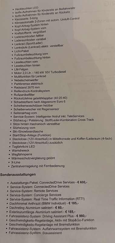 Gebraucht BMW X1 xLine 190 PS (139 kW) 2015 SUV