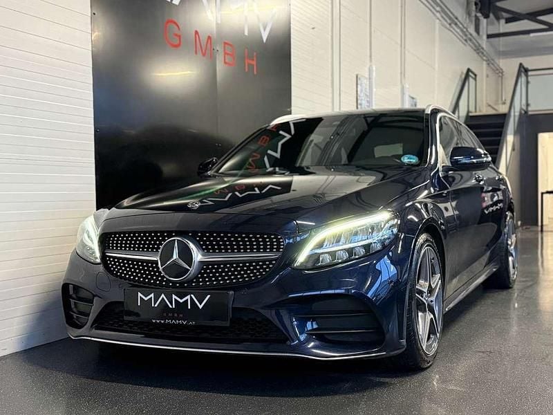 Gebraucht Mercedes C300 Sport 245 PS (180 kW) 2019 Blau Kombi