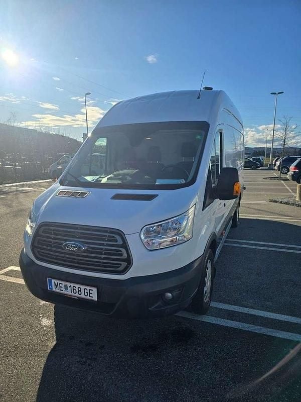 Gebraucht Ford Transit 131 PS (96 kW) 2019 Weiß Van / Kleinbus