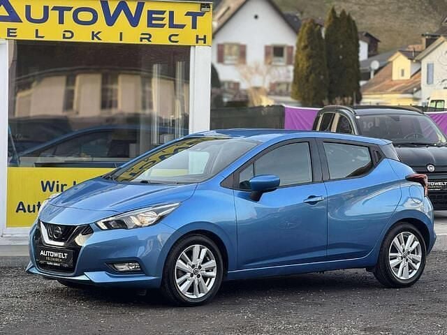 Gebraucht Nissan Micra N-Way 101 PS (74 kW) 2019 Blau Kleinwagen
