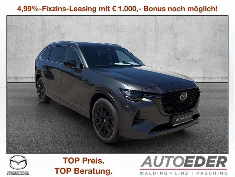 Grau Gebraucht 2025 Mazda CX-80 Homura-Line SUV | € 59.750 (Fairer Preis) - Bild 1/4