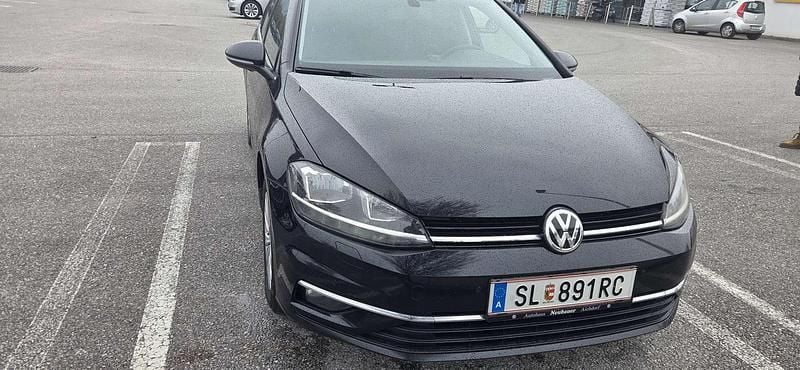 Gebraucht VW Golf VII Comfortline 116 PS (85 kW) 2017 Schwarz Kombi