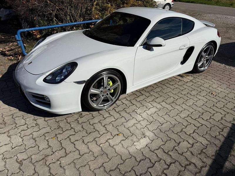Gebraucht Porsche Cayman 275 PS (202 kW) 2014 Weiß Coupé
