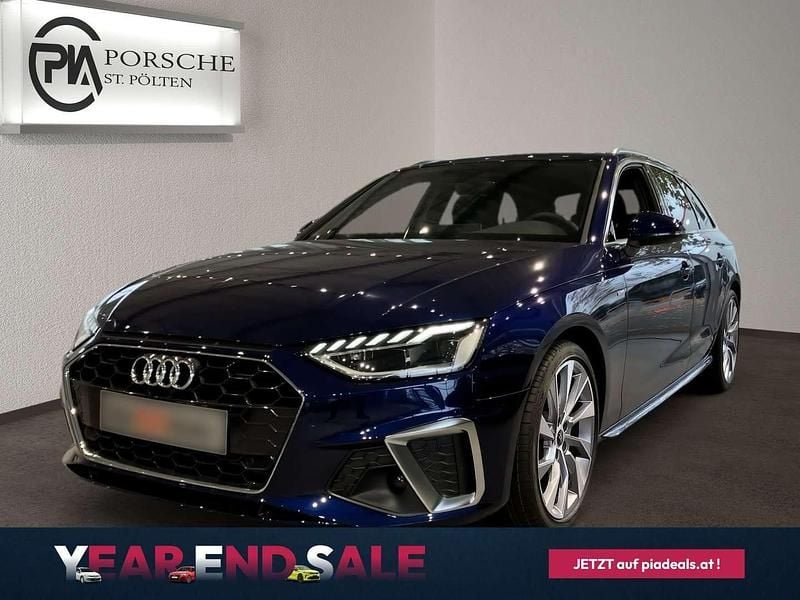 Blau Gebraucht 2024 Audi A4 S-Line Kombi | € 42.990 (Teuer) - Bild 1/4