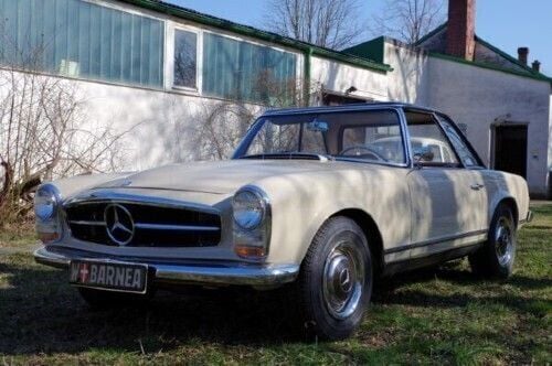 Gebraucht Mercedes 230 120 PS (88 kW) 1966 Weiß Cabrio