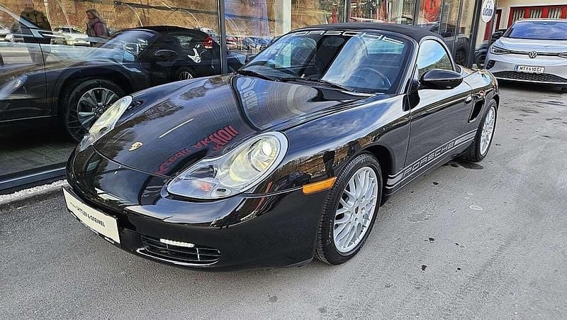 Gebraucht Porsche Boxster 220 PS (161 kW) 2001 Schwarz Cabrio