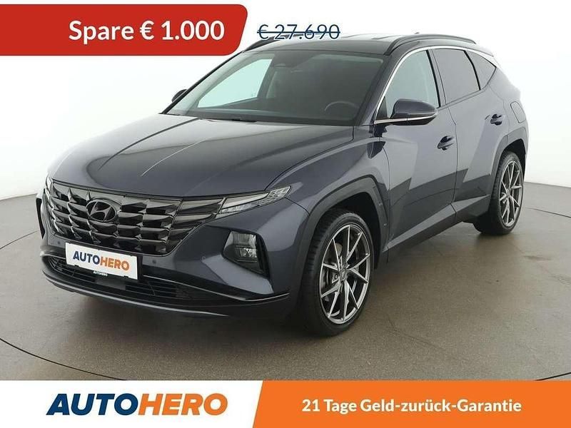 Grau Gebraucht 2021 Hyundai Tucson SUV | € 26.690 (Fairer Preis) - Bild 1/3