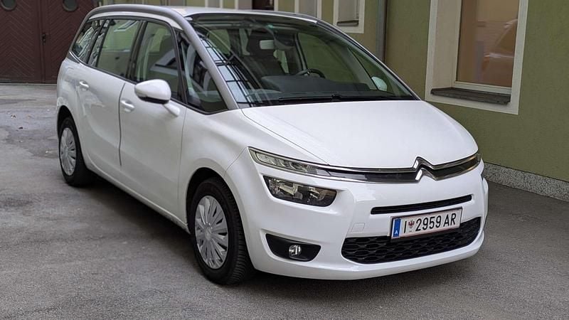 Gebraucht Citroën Grand C4 Picasso 120 PS (88 kW) 2015 Weiß Van / Kleinbus