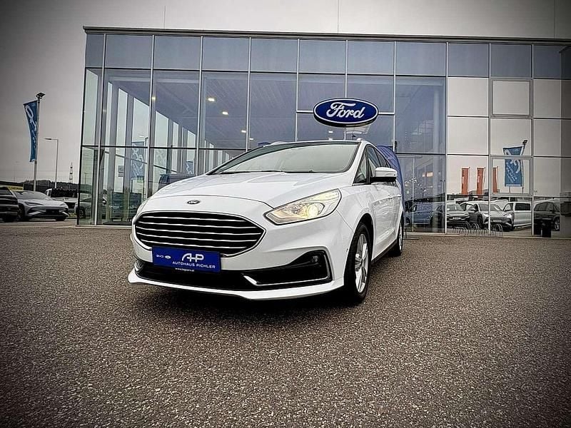 Weiß Gebraucht 2020 Ford Galaxy Titanium Van / Kleinbus | € 16.250 (Superpreis) - Bild 1/4