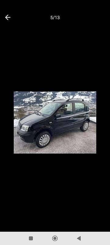 Gebraucht Fiat Panda 4x4 Climbing 60 PS (44 kW) 2005 Schwarz Kleinwagen