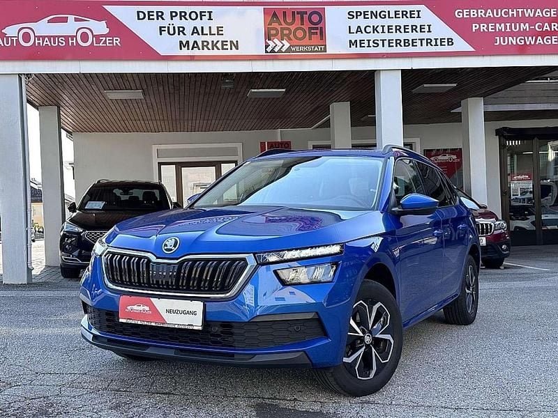 Blau Gebraucht 2021 Skoda Kamiq SUV | € 16.940 (Fairer Preis) - Bild 1/4
