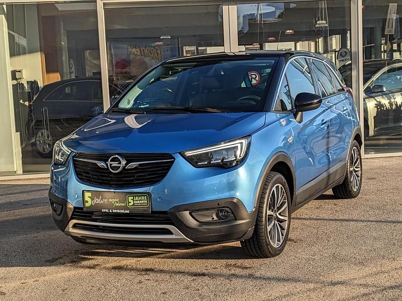 Gebraucht Opel Crossland X Ultimate 131 PS (96 kW) 2020 Arktis blau (m2) SUV