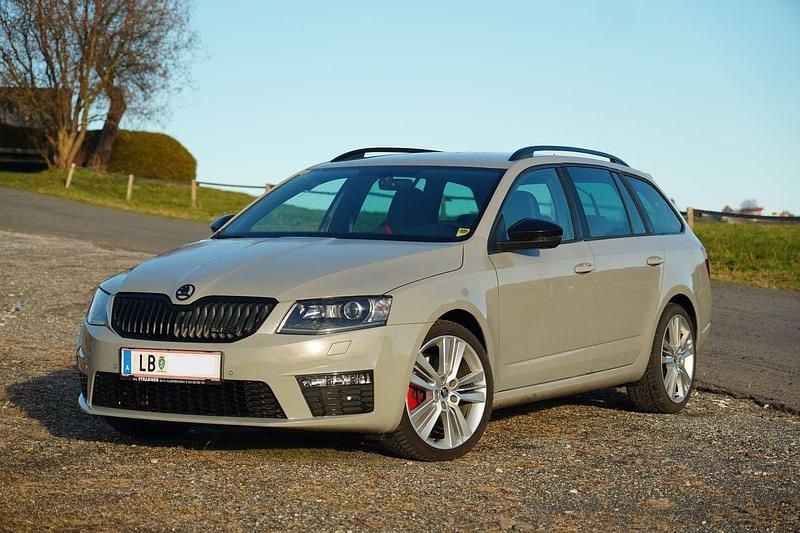 Gebraucht Skoda Octavia RS 184 PS (135 kW) 2017 Grau Kombi