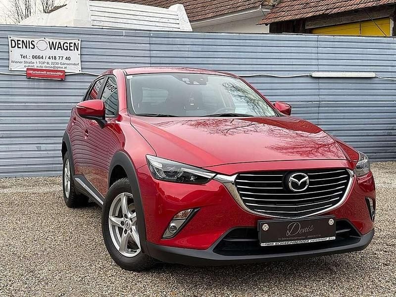 Gebraucht Mazda CX-3 120 PS (88 kW) 2015 Rot SUV