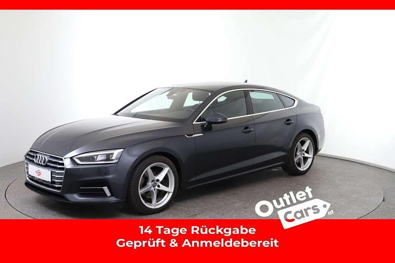 Gebraucht Audi A5 Sportback Advanced 136 PS (100 kW) 2019 Dunkelgrau  metallic Kleinwagen