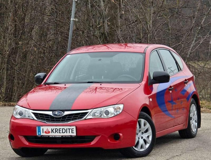 Rot Gebraucht 2009 Subaru Impreza Active Kleinwagen | € 5.001 - Bild 1/4