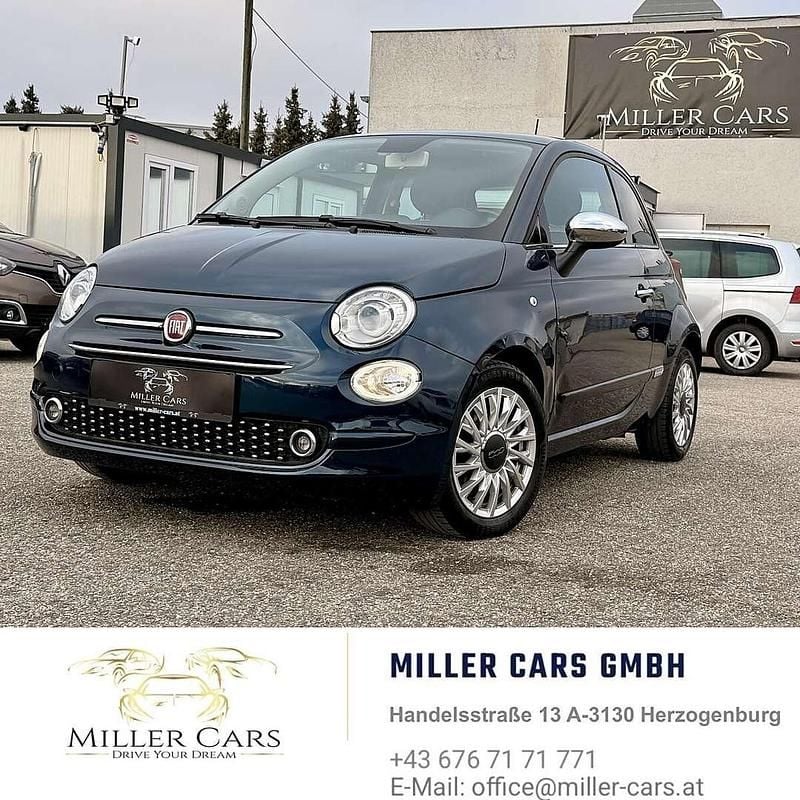 Gebraucht Fiat 500 Mirror 69 PS (50 kW) 2017 Blau Limousine
