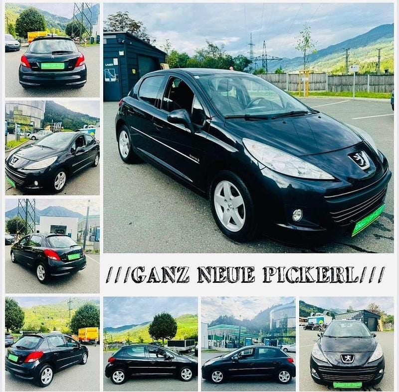 Gebraucht Peugeot 207 73 PS (53 kW) 2010 Schwarz Limousine